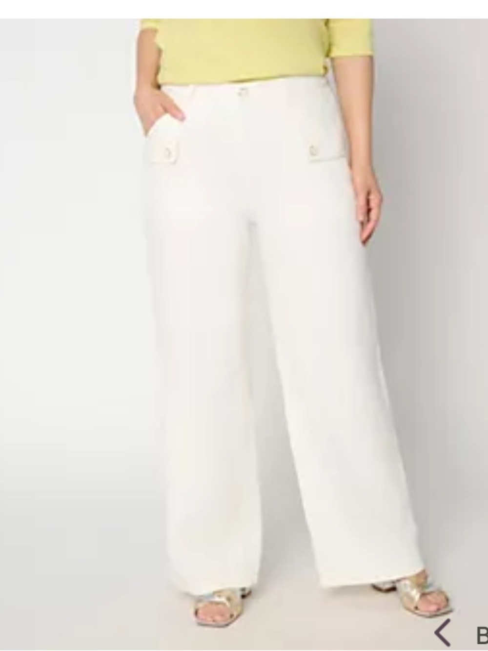 Flowee by Aimee Kestenberg petite jeans with back elastic waist